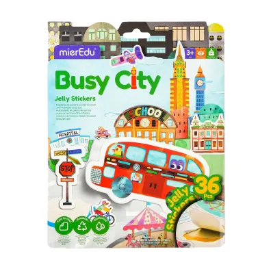 mierEdu Naklejki �elki Ruchliwe Miasto