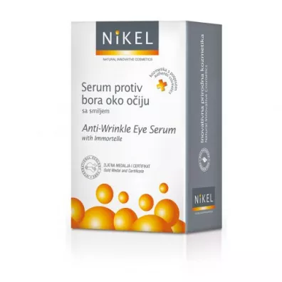 Nikel Przeciwzmarszczkowe serum pod oczy z kwiatem Immortelle 10 ml