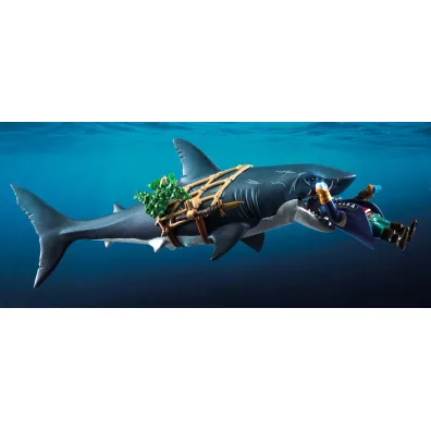 Playmobil Pirates Rekin olbrzym z piratem 71793