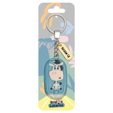 Be-Happy Gifts Brelok 3D z latark� - Kocham Ci�