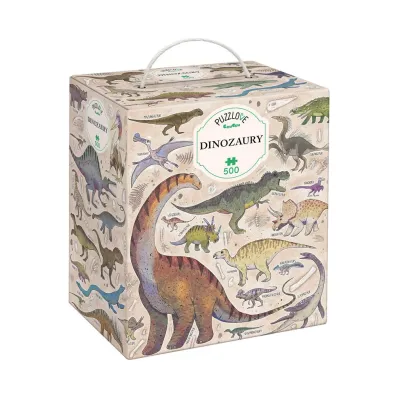 Puzzle Puzzlove CzuCzu 500 el. Dinozaury Bright Junior Media