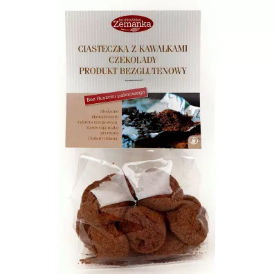 Zemanka Ciastka z czekolad� bezglutenowe 100 g Bio