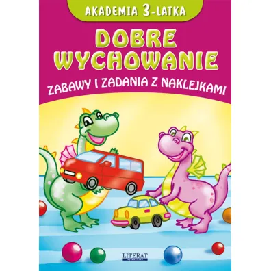 Akademia 3-latka Dobre wychowanie - Joanna Paruszewska, Krystian Pruchnicki