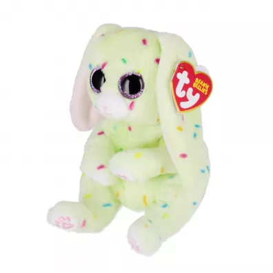 Ty Beanie Bellies. Fern. Green bunny. 15cm Meteor