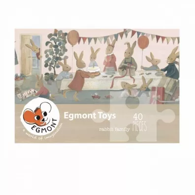 Puzzle 40 el. Rodzina Kr�liczk�w Egmont Toys