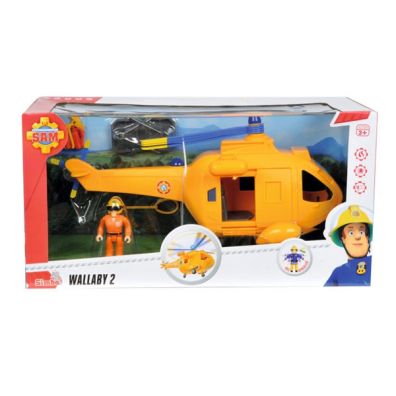 Straak Sam. Helikopter Wallaby II z figurk Simba