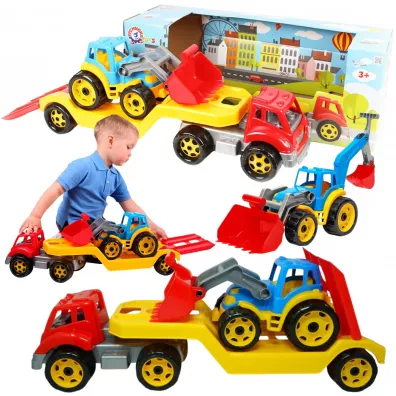 Transporter z traktorem Technok