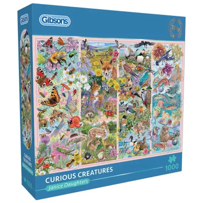 Puzzle 1000 Ciekawe stworzenia 113731 Gibsons