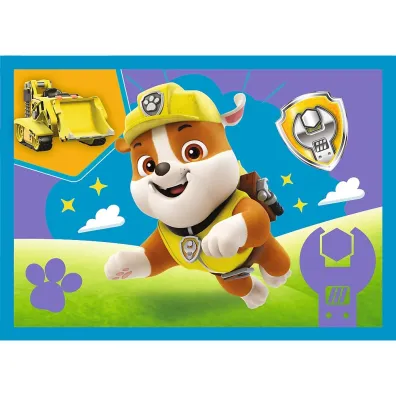 Puzzle 4w1 - Biegn�ce Pieski (12+15+20+24 el.) Trefl