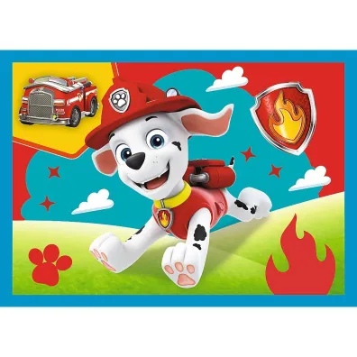 Puzzle 4w1 - Biegn�ce Pieski (12+15+20+24 el.) Trefl