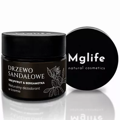 Mglife Dezodorant w kremie Drzewo sanda�owe grejpfrut & bergamota 50 ml