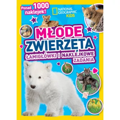 National Geographic Kids. Mode zwierzta. amigwki i naklejkowe zadania