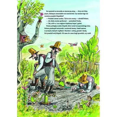 Pettson i Findus. Rwetes w ogrodzie