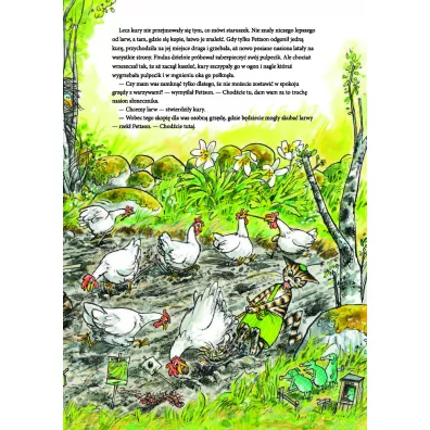 Pettson i Findus. Rwetes w ogrodzie