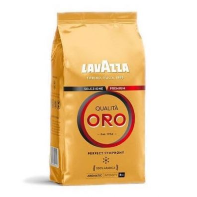 Lavazza Qualita Oro Kawa ziarnista palona + Barista do kawy -  Napj Kokosowy z dodatkiem soi i wapniem Zestaw 1 kg + 1 l