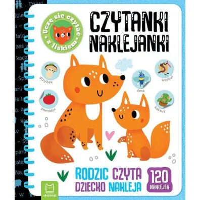 Czytanki naklejanki Ucz� si� czyta� z liskiem - Bogus�aw Michalec