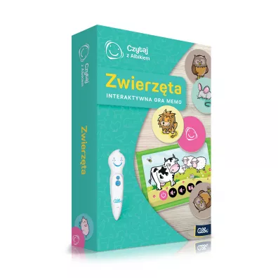 Czytaj z Albikiem. Zwierz�ta. Interaktywna gra memo