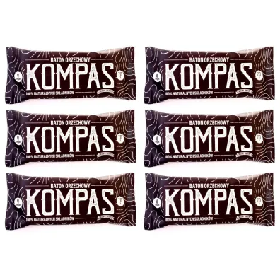 Zmiany Zmiany Baton orzechowy Kompas Zestaw 6 x 70 g