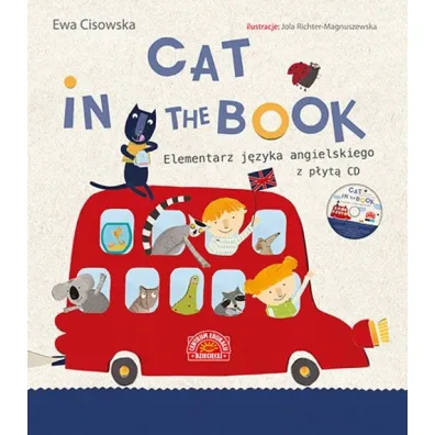Cat in the book. Elementarz jzyka angielskiego z pyt CD - Ewa Cisowska