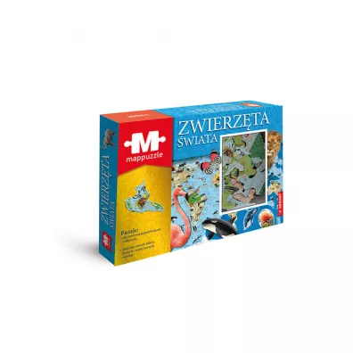 Mappuzzle Zwierz�ta �wiata Demart