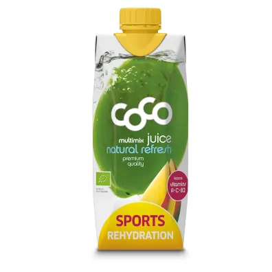 Coco Dr. Martins Woda kokosowa sports rehydration mango 500 ml Bio