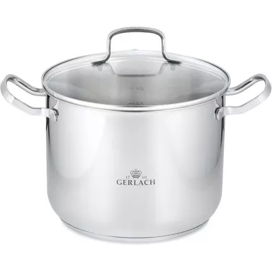 Gerlach Garnek z pokrywk� 24cm simple