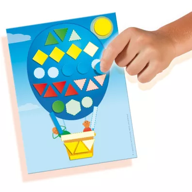 Figury geometryczne Zestaw do nauki wyklejania Ses Creative