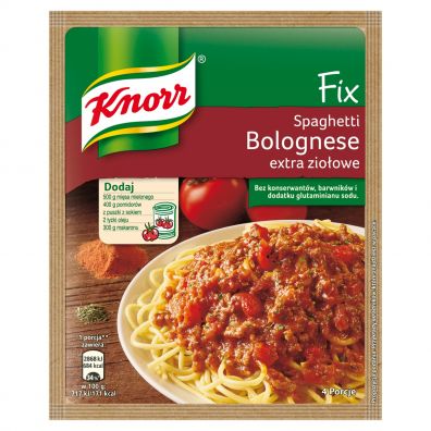 Knorr Fix Spaghetti bolognese extra zioowe 48 g
