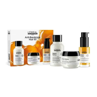 LOreal Professionnel Zestaw Metal Detox olejek + szampon + maska 3 szt.