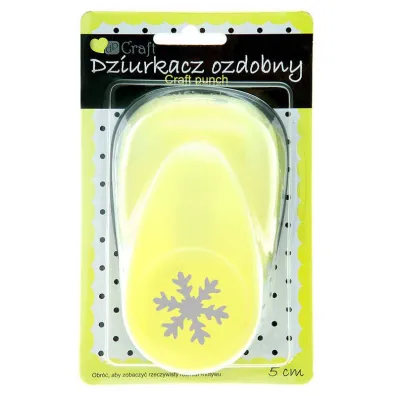 Dalprint Dziurkacz ozdobny �nie�ynka 5cm
