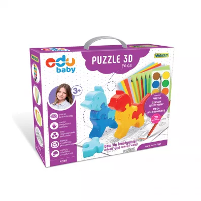 Puzzle 3D Zwierz�ta domowe Wader
