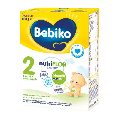 Bebiko 2 Mleko nastpne dla niemowlt powyej 6. miesica ycia 600 g