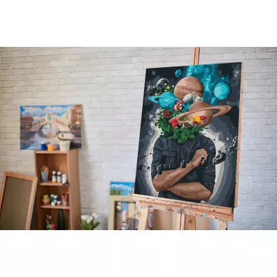 Twoje Hobby Malowanie po numerach - M�j kosmos 40x50cm