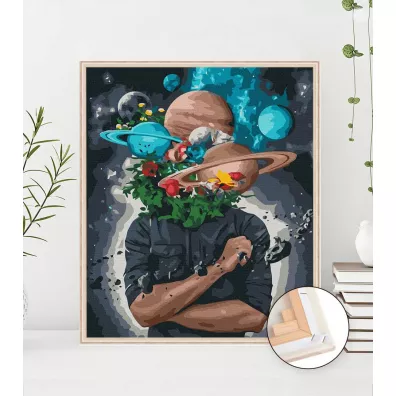 Twoje Hobby Malowanie po numerach - M�j kosmos 40x50cm