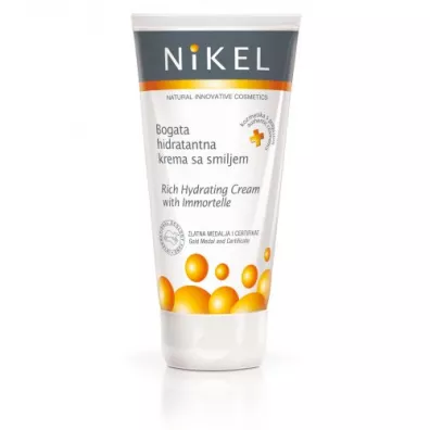 Nikel Bogaty krem nawil�aj�cy do twarzy z wyci�giem z kwiatu Immortelle 50 ml
