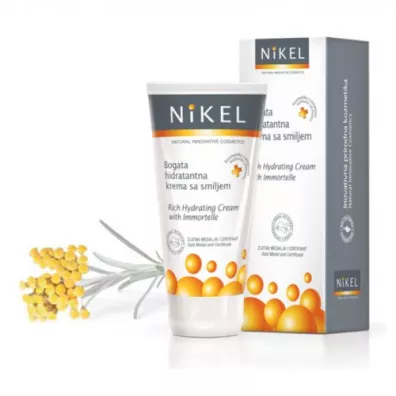Nikel Bogaty krem nawil�aj�cy do twarzy z wyci�giem z kwiatu Immortelle 50 ml