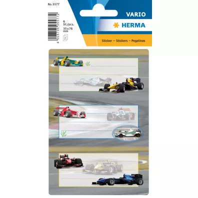 Herma Naklejki szkolne. Formu�a Vario 6 szt.