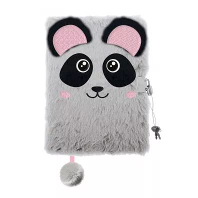 St. Majewski Pami�tnik z k��dk� 3D w�ochacz A5 Bambino Premium Panda 96 kartek