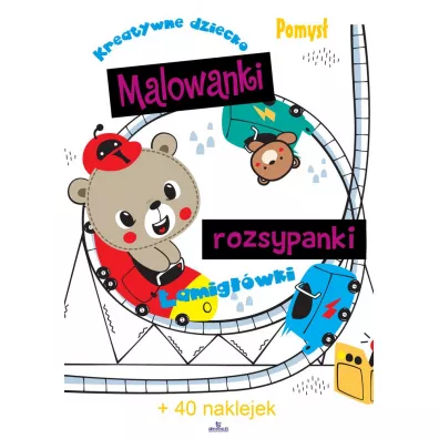 Malowanki rozsypanki. Kreatywne dziecko - Ewelina  Grzankowska
