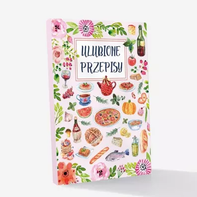 Deko Przepi�nik Ulubione przepisy r�owy