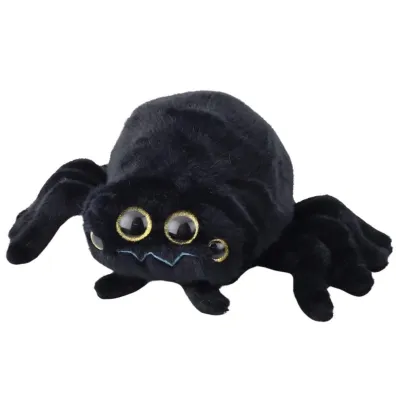 Maskotka Owad Paj�k czarny 30cm LeanToys
