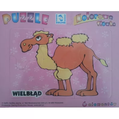 Puzzle 6 el. Wielb��d Monumi