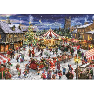 Puzzle 1000 el. Classic Christmas Collection Clementoni