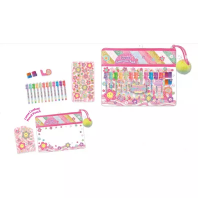 Pecoware D�ugopisy �elowe w saszetce Kwiaty 12 kolor�w