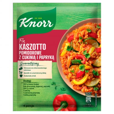 Knorr Fix Kaszotto pomidorowe z cukini i papryk 46 g