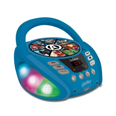 Odtwarzacz CD Bluetooth Avengers z efektami �wietlnymi RCD109AV
