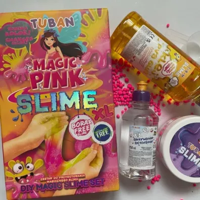 Zestaw DIY Slime - Magic Pink XL Tuban
