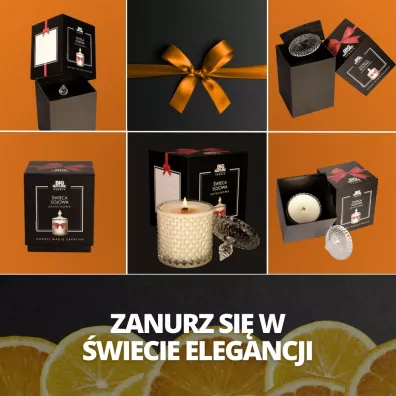 Big Nature �wieca sojowa zapachowa Pomara�cza 115 g