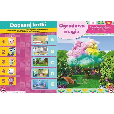 300 naklejek. Koci Domek Gabi