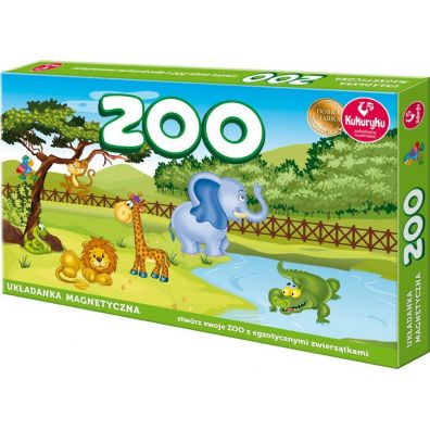 Puzzle Ukadanka magnetyczna Zoo II Kukuryku